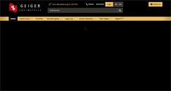 Desktop Screenshot of geiger-edelmetalle.ch